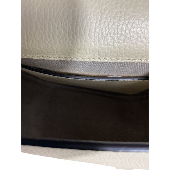 Chloe Porcelain Yellow Alphabet Crossbody Bag - Picture 8 of 11